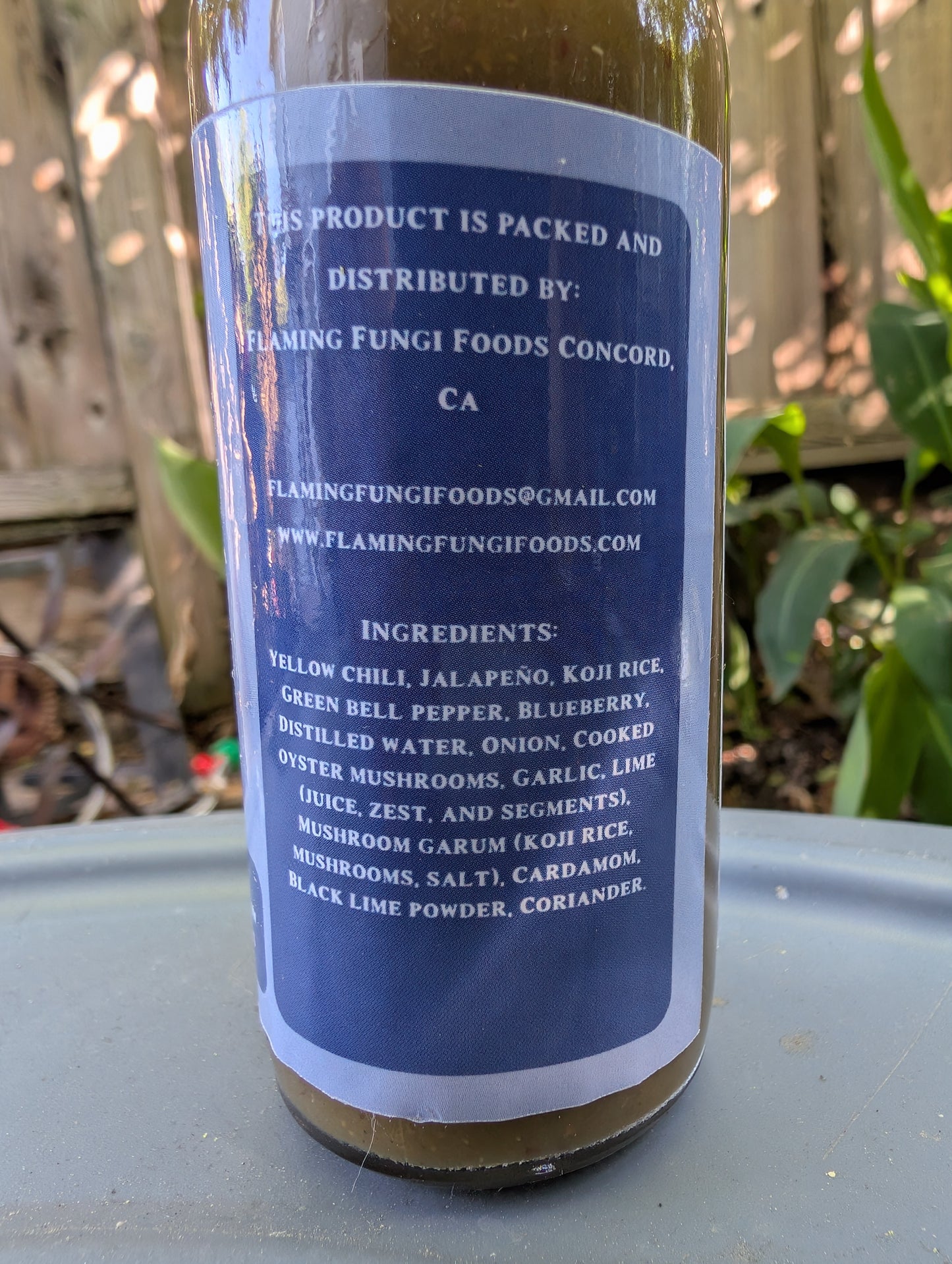 Blueberry Bark Fermented Hot Sauce